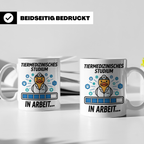 Tiermedizin Studium Tasse für Studenten, Lustige Quietscheen – Weiß [farbe:weiß]