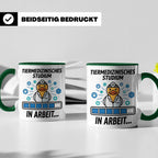 Tiermedizin Studium Tasse für Studenten, Lustige Quietscheen – Grün [farbe:grün]
