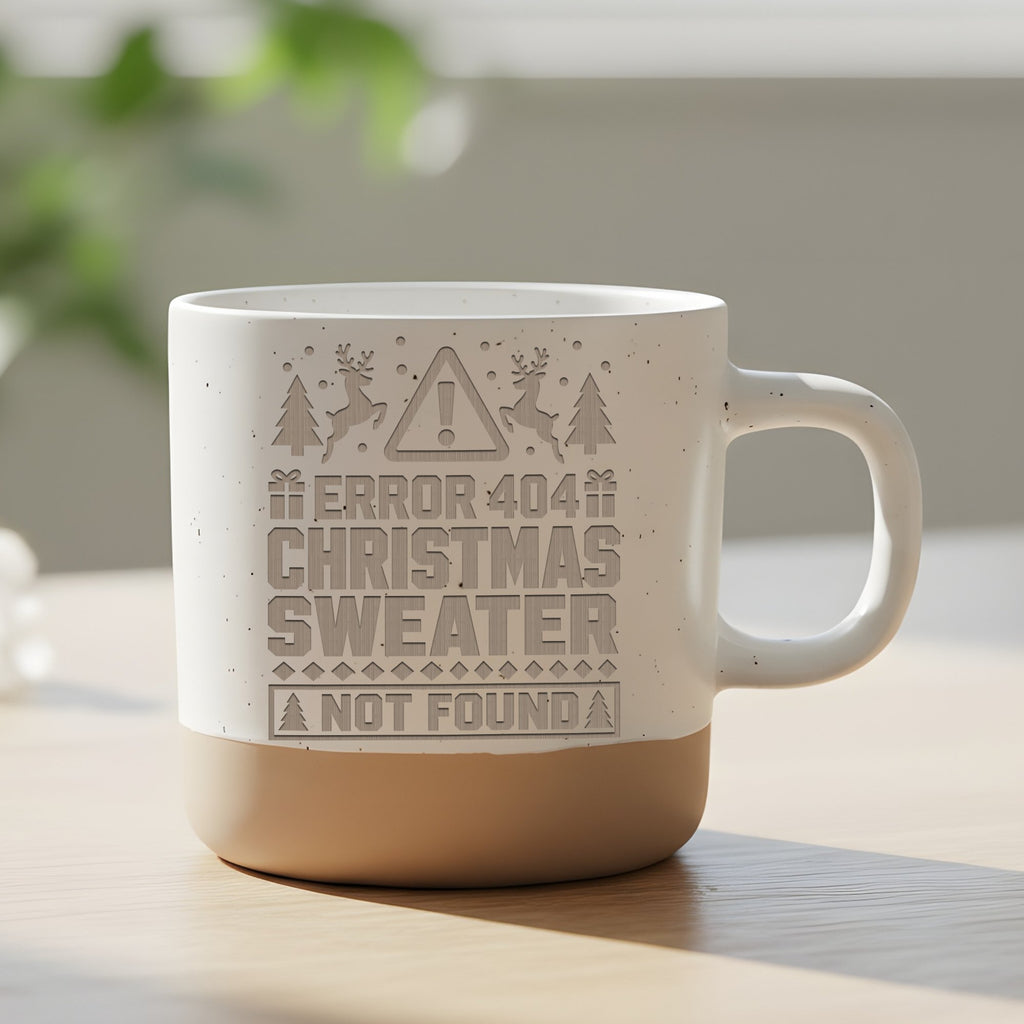 Error 404 Tasse Christmas Sweater Not Found - Lustiges Geschenk für Pr – Bild 6