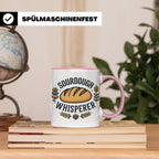 Sauerteig Tasse Sourdough Whisperer, Geschenk für Bäcker, Ho – Rosa [farbe:rosa]