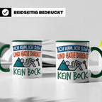 Handwerker Tasse Lustig Spruch Ich kam ich sah direkt kein B – Grün [farbe:grün]