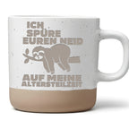 Faultier Tasse Ich Spüre Euren Neid Auf Meine Altersteilzeit - Lustige – Bild 1