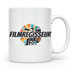 Filmregisseur Tasse Kaffeebecher Geschenk für Filmemacher Re – Weiß [farbe:weiß]