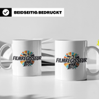 Filmregisseur Tasse Kaffeebecher Geschenk für Filmemacher Re – Weiß [farbe:weiß]