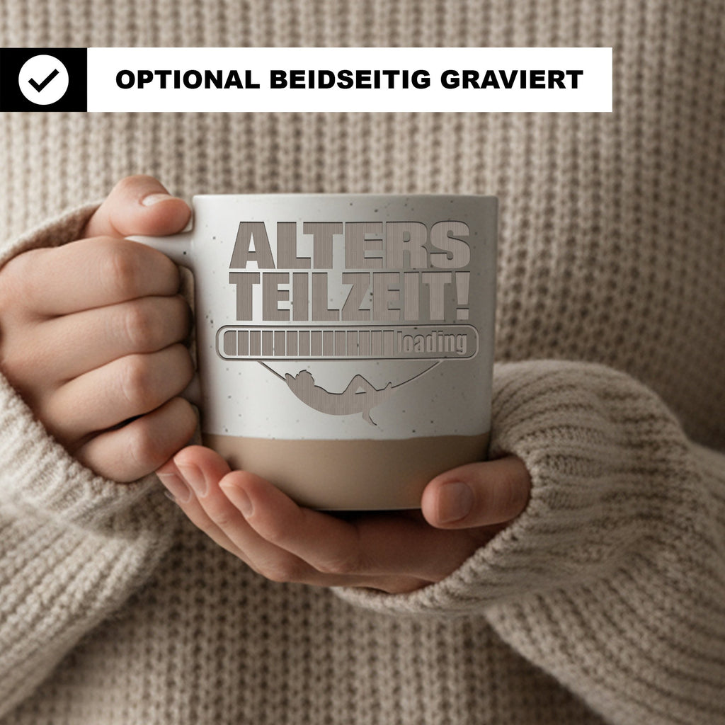 Altersteilzeit Tasse Loading - Lustiges Geschenk für Kollegen zum Ruhe – Bild 2