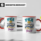 PKA Tasse Superheldin Geschenk für Pharmazeutisch-kaufmännis – Rot [farbe:rot]