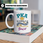 PKA Tasse Superheldin Geschenk für Pharmazeutisch-kaufmännis – Weiß [farbe:weiß]
