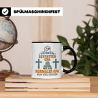 Bestatter Opa Tasse mit Spruch 'Viel Cooler' Geschenk für Gr – Schwarz [farbe:schwarz]