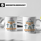 Bestatter Opa Tasse mit Spruch 'Viel Cooler' Geschenk für Gr – Weiß [farbe:weiß]