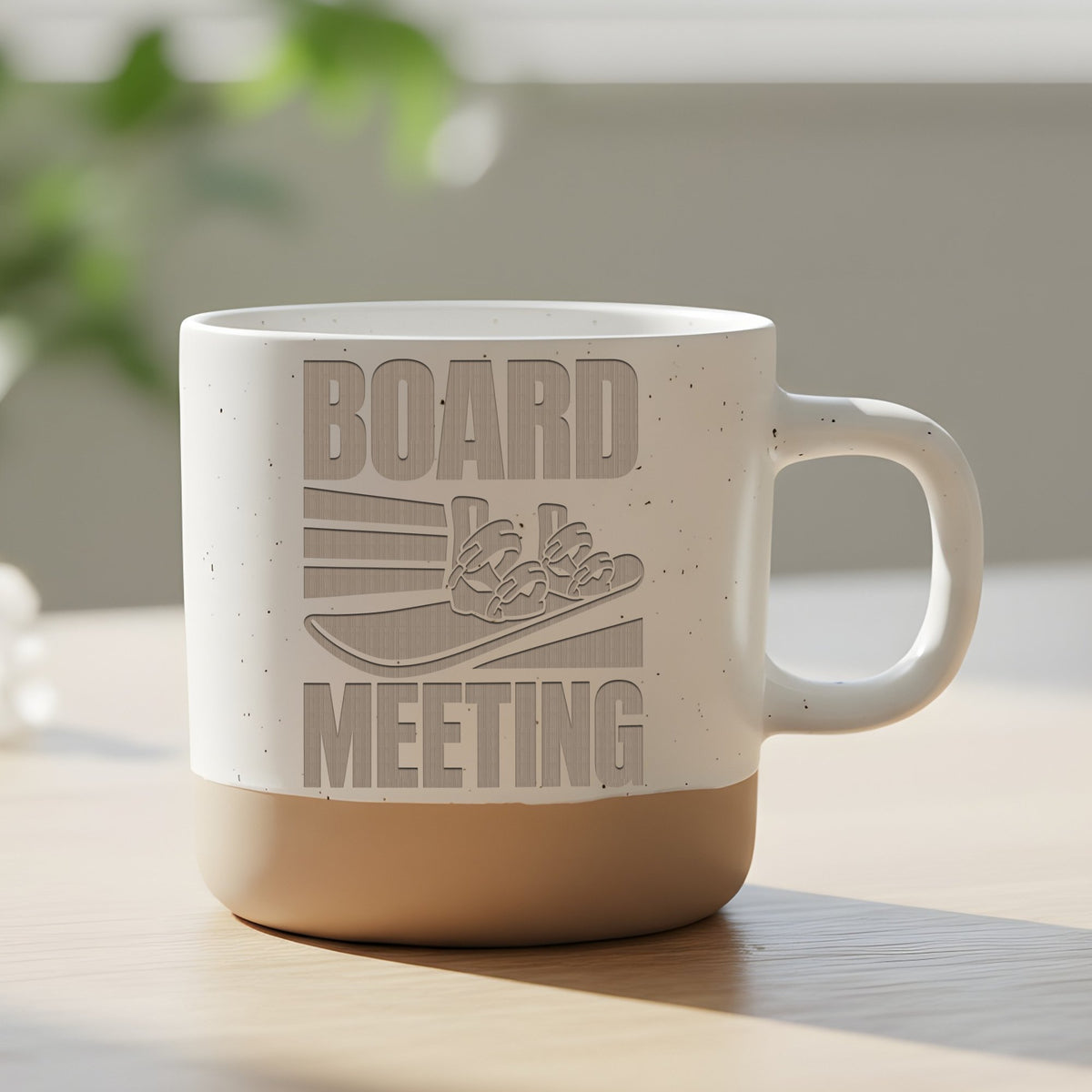 Snowboard Tasse Board Meeting - Lustiges Geschenk für Snowboarder - Wi – Bild 6
