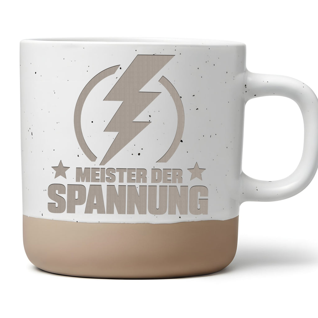 Elektriker Tasse Meister der Spannung - Lustiges Geschenk für Handwerk – Bild 1