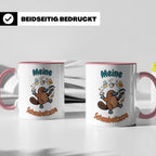 Meine Schnabeltasse Kaffeetasse mit lustigem Schnabeltier, G – Rosa [farbe:rosa]