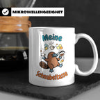 Meine Schnabeltasse Kaffeetasse mit lustigem Schnabeltier, G – Weiß [farbe:weiß]