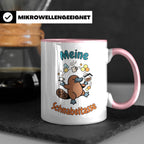 Meine Schnabeltasse Kaffeetasse mit lustigem Schnabeltier, G – Rosa [farbe:rosa]