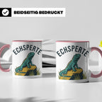 Echsperte Tasse für Reptilienhalter, lustiges Wortspiel mit  – Rosa [farbe:rosa]