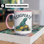 Echsperte Tasse für Reptilienhalter, lustiges Wortspiel mit  – Rosa [farbe:rosa]