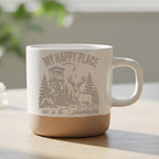 Jäger Tasse My Happy Place Hochsitz - Lustiges Geschenk für Waidmann - – Bild 6
