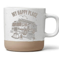 Feuerwehrauto Tasse My Happy Place - Lustiges Geschenk für Feuerwehrma – Bild 1
