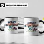 Hobby Stuntman Tasse mit Fahrrad Fail, lustiges Geschenk für – Schwarz [farbe:schwarz]