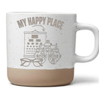 Optiker Tasse My Happy Place - Lustiges Geschenk für Augenarzt Augenop – Bild 1