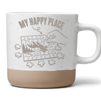 Puzzle Tasse My Happy Place - Geschenk für Knobelfreunde Wanderer - Na – Bild 1