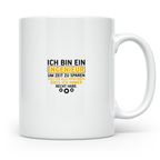Ingenieur Tasse - Weil Ich Immer Recht Habe - Geschenkidee f – Weiß [farbe:weiß]