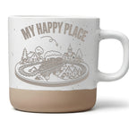 Modelleisenbahn Tasse My Happy Place - Geschenk für Eisenbahnfans - Zu – Bild 1