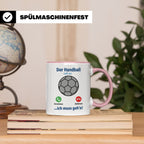 Handball Tasse Der Handball ruft an | Lustiger Spruch für Ha – Rosa [farbe:rosa]