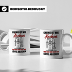 Koch Tasse - Man darf nur nicht den Löffel abgeben Küchen Sp – Weiß [farbe:weiß]