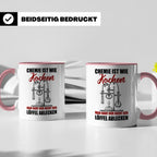 Koch Tasse - Man darf nur nicht den Löffel abgeben Küchen Sp – Rosa [farbe:rosa]