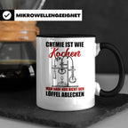 Koch Tasse - Man darf nur nicht den Löffel abgeben Küchen Sp – Schwarz [farbe:schwarz]