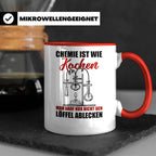Koch Tasse - Man darf nur nicht den Löffel abgeben Küchen Sp – Rot [farbe:rot]