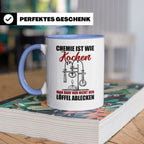 Koch Tasse - Man darf nur nicht den Löffel abgeben Küchen Sp – Blau [farbe:blau]