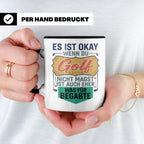Golfer Tasse mit Spruch Was für Begabte, lustiges Geschenk f – Schwarz [farbe:schwarz]