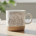 Mountainbike Tasse My Happy Place - Lustiges Geschenk für Biker - Outd – Bild 6