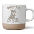 Rottweiler Tasse My Happy Place - Lustiges Geschenk für Hundebesitzer  – Bild 1
