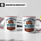 Wohnmobil Tasse mit Spruch Ein Leben ohne Womo sinnlos, Gesc – Rosa [farbe:rosa]