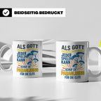 Paragliding Tasse mit Spruch Gott schuf Paragliding für die  – Weiß [farbe:weiß]