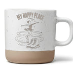 Eiskunstlauf Tasse My Happy Place - Geschenk für Eisläuferin - Schlitt – Bild 1