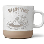 Eisbaden Tasse My Happy Place - Lustiges Geschenk für Winterschwimmer  – Bild 1