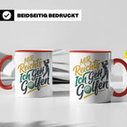 Golfer Tasse Mir Reichts Ich Geh Golfen, Lustiger Spruch für – Rot [farbe:rot]