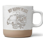 Rettungswagen Tasse My Happy Place - Lustiges Geschenk für Sanitäter - – Bild 1