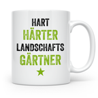 Gärtner Tasse - Härter Gärtner Geschenkidee für Gartenarbeit – Weiß [farbe:weiß]