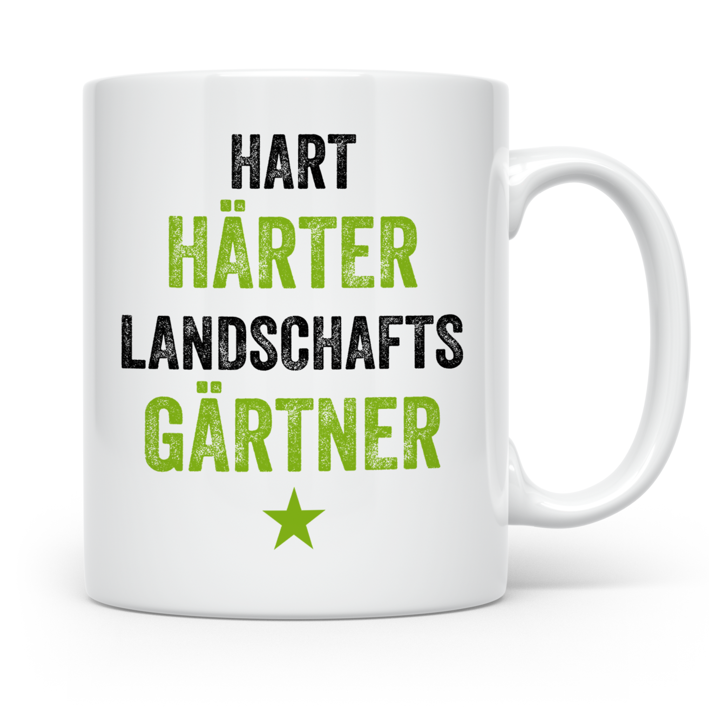 Gärtner Tasse - Härter Gärtner Geschenkidee für Gartenarbeit – Weiß [farbe:weiß]
