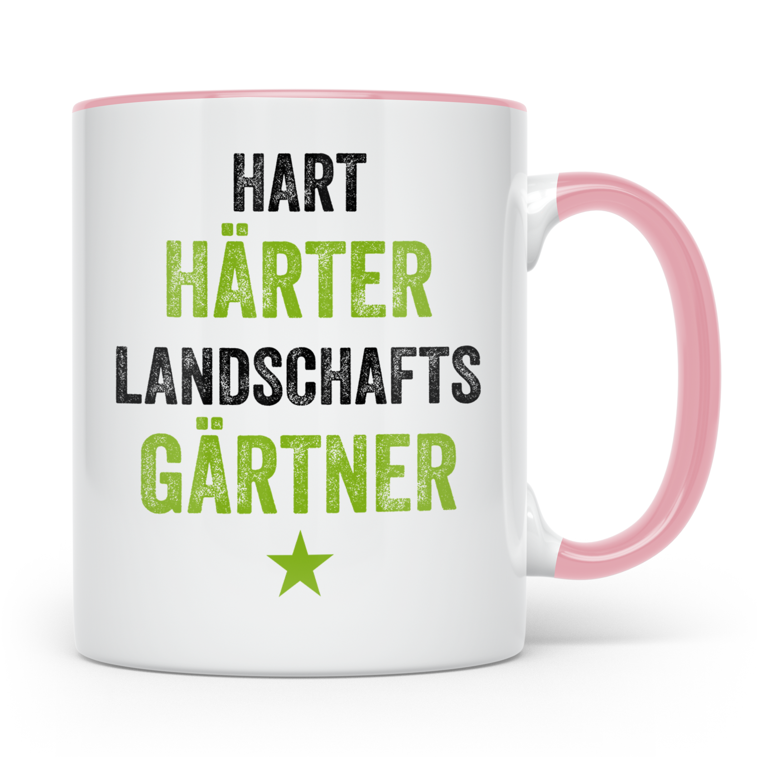 Gärtner Tasse - Härter Gärtner Geschenkidee für Gartenarbeit – Rosa [farbe:rosa]