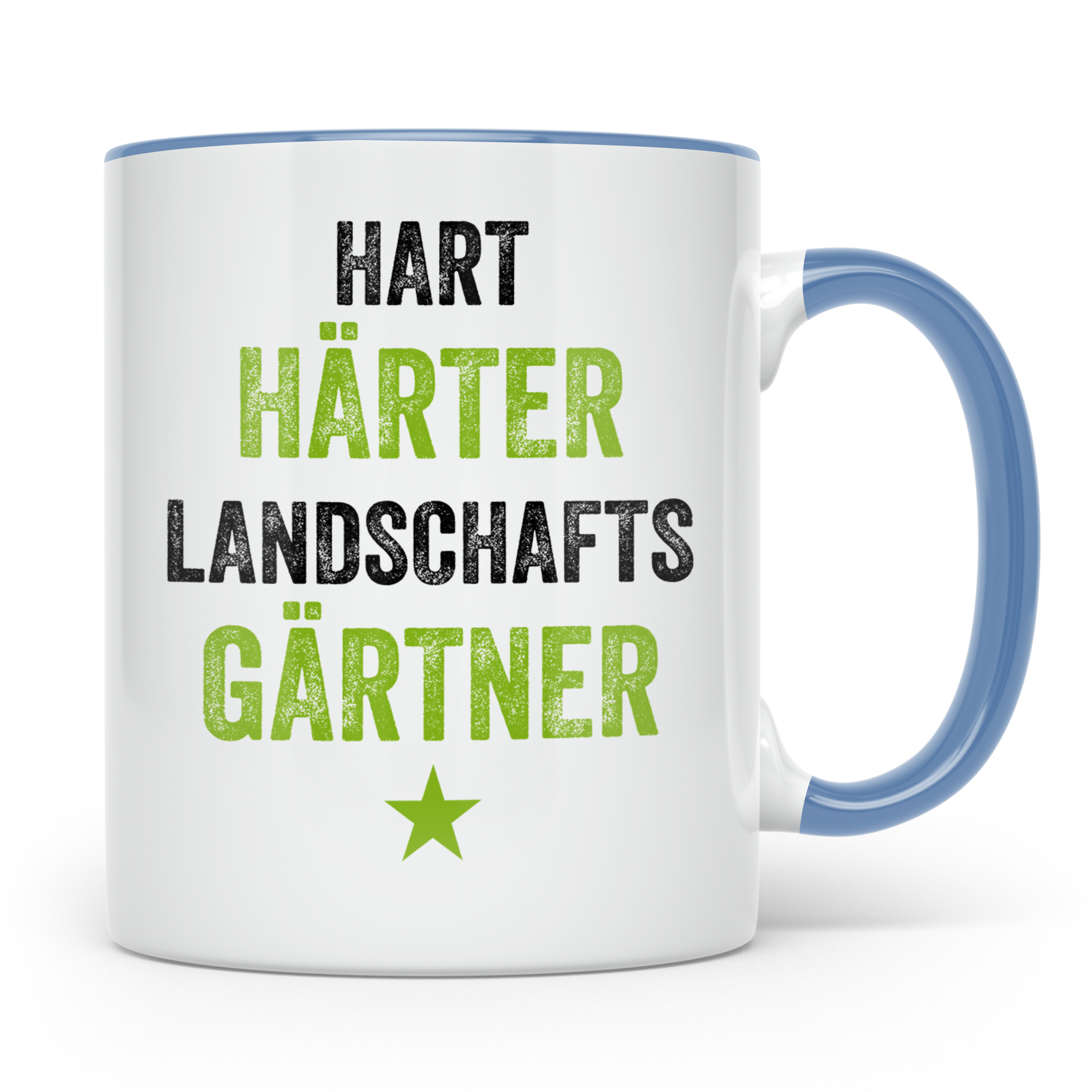 Gärtner Tasse - Härter Gärtner Geschenkidee für Gartenarbeit – Blau [farbe:blau]