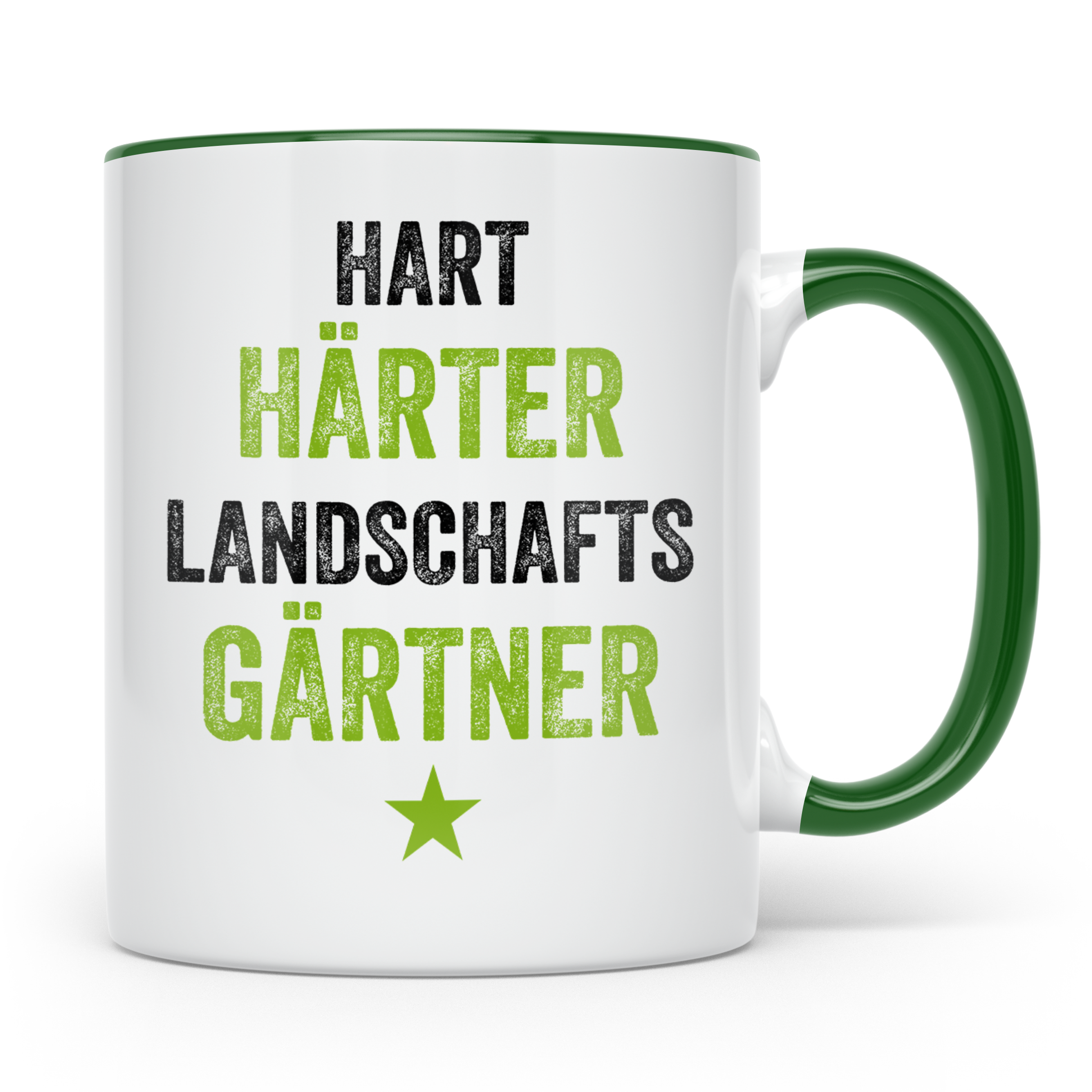 Gärtner Tasse - Härter Gärtner Geschenkidee für Gartenarbeit – Grün [farbe:grün]