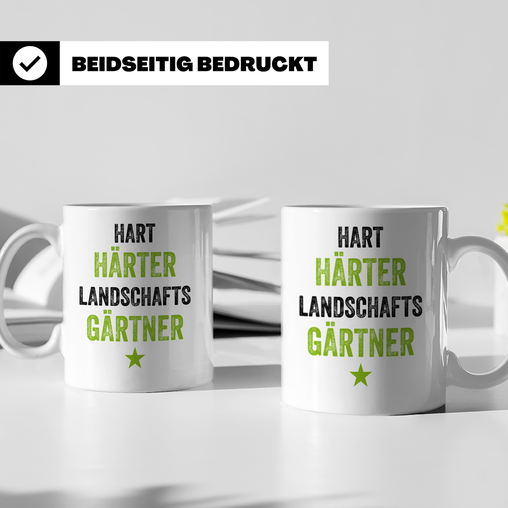 Gärtner Tasse - Härter Gärtner Geschenkidee für Gartenarbeit – Weiß [farbe:weiß]