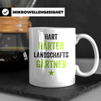 Gärtner Tasse - Härter Gärtner Geschenkidee für Gartenarbeit – Weiß [farbe:weiß]