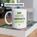 Gärtner Tasse - Härter Gärtner Geschenkidee für Gartenarbeit – Weiß [farbe:weiß]